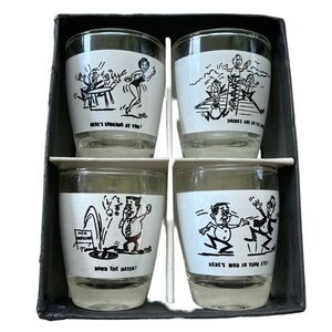 Vintage Anchor Hocking Shot Glasses